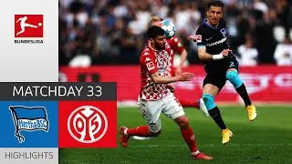 Герта Берлин - 1. ФСВ Майнц 05 | 1-2 | Основные моменты | 33-й тур &ndash; Бундеслига 2021/22