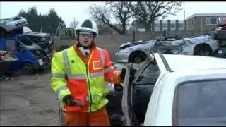 Extrication RTC Training - B Post Ram relocation