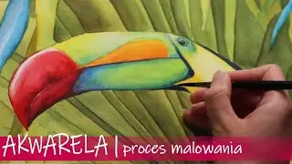 AKWARELA | Ewelina Dydacka | Zaciekawiony | Speed Painting | Aquarius Szmal