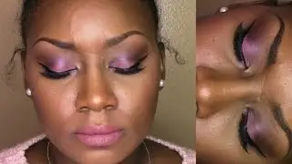 Pink Brown Smokey Eye