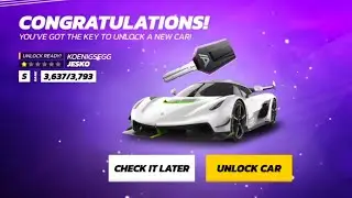 [FREE KEY] 1* Koenigsegg Jesko - Asphalt Legends Unite