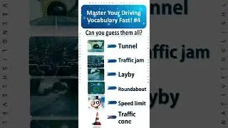 Master Your Driving Vocabulary Fast p4 🚗 | Easy English Explanation  ##englishvocabulary