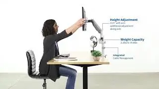 Rack Soporte de Escritorio para Monitor de 17 a 32 pulg
