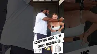Coach Scent battle: New York vs Platinum - she chose instantly! #fragrance #coach #cologne  #shorts