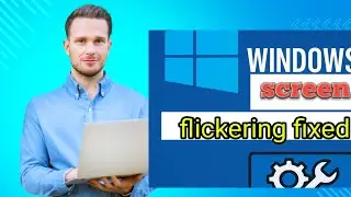 How to solve Laptop &PC screen flickering issues in windows (TELUGU)❓