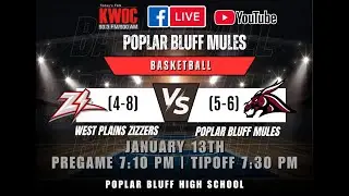 Poplar Bluff Mules vs West Plains Zizzers