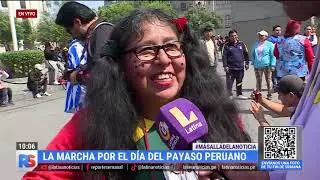 Risas y alegría celebrando el día del payaso peruano