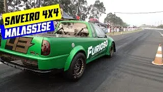 SAVEIRO 4x4 DANDO SHOW EM LONDRINA - &Aacute;REA 43