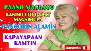 PAANO MAGBAGO AT KANINO DAPAT ITO MAGSIMULA #jov9 #Paanoakobinago  #christiantips  #christiantok