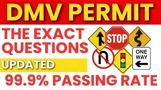 DMV Permit Test 2025: REAL Questions to Pass First Try!