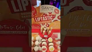 NEW| SANTE | LIPTASTIC 👄Your must haves for fantastic lips #beauty #makeup #naturkosmetik
