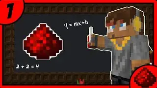 EP1: Redstone Dust   |  How does Redstone Dust work?  |  Professor Moonshine's Redstone 101
