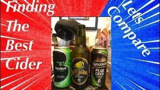 Trying to find the best pear cider - Aldi&rsquo;s Taurus, Lidl&rsquo;s woodgate & Kopparberg. Let&rsquo;s compare