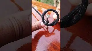 Smart Way to Tie a Clove Hitch‼️