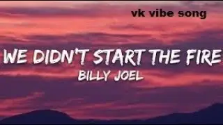Billy Joel - We Didn't Start the Fire (Lyrics) song review