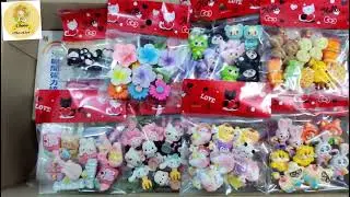 ကလစ်ကုန်ကြမ်း handmade set order video လေးပါ#diy #toppings #handmade 