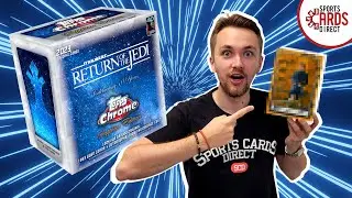 A GOLD PARALLEL!? - Topps Chrome Sapphire Star Wars: Return of the Jedi 2023 BOX OPENING!