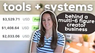 Inside My Creator Business (Income Streams, Tools, and The Systems I Use Daily 👩&zwj;💻)