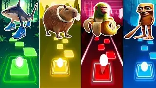 🦈⚡ Speed Shark 🆚 🥥🦫 Coconut Capybara 🆚 🐒🍌 Shinpanzeni Bananeni 🆚 🧠🔥 Barinrot