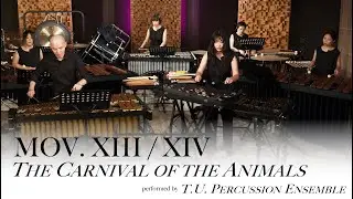 Saint-Saëns: The Carnival of the Animals mov.13, 14 / T.U. Perc. Ens. #DistinguishedEnsemble S6 E05