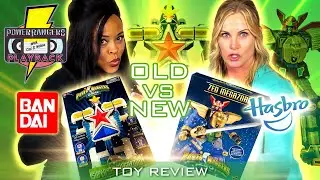 Обзор игрушки Мегазорд от Hasbro и Bandai.