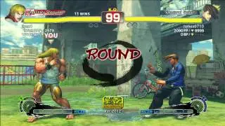 SSFIV:AE2012 XBL Endless Battle 12/06/2012