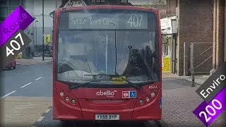 *KICKDOWN + THRASH* Enviro 200 on Route 407 [Abellio London]