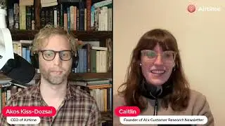 Where to use AI in the UX research process | Caitlin Sullivan (ManyPats, Soundtrack Your Brand)