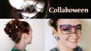 Halloween Costume Idea: Masquerade Ball Hair and Makeup Mask