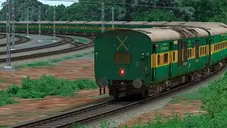 🅰️Garib Rath Express Arrival On Ghatkeshar Pf-2 Railways Station | simulator gameplay 