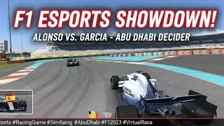 F1 ESPORTS SHOWDOWN: Alonso vs Garcia! 🏎️💨#F1Esports #RacingLife #RealRacing3 ##