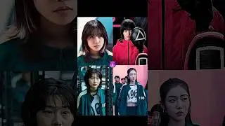 Squid game baby girls vs woman 🤯 #squidgame #kpop #edit #shorts