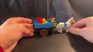 Lego: Crusader's Cart (stop-motion build)