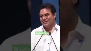 KTR sharing a funny incident happened with a foreigner in Hyderabad; #ktr #hyderabad #inspiration 👦