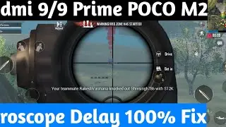 Redmi 9 Prime Gyroscope Delay Fix || Poco M2 Gyroscope Delay Fix Miui 12 update