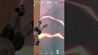 Using Sage wall against her  #breach #breachgameplay #valorant #valorantgameplay #valoranthighlights