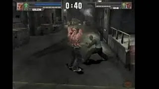 Golem vs GD-05 (Urban Reign PS2)