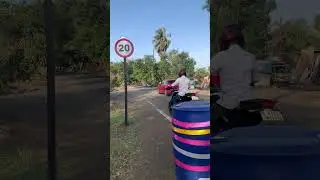 don't cross 20 kmh limit #RTORULES #FOLLOWRTORULES #followtrafficrules