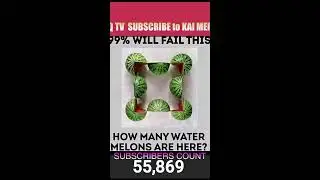 99% Will FAIL This 🍉🔥&hellip; Are You the 1%? 👀