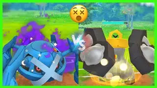 Shadow Metagross Vs Melmetal in Master League in Pok&eacute;mon Go Battle League