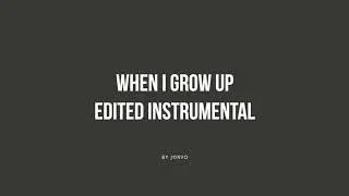 NF - When I Grow Up (Instrumental)
