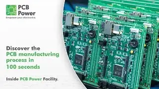 Discover the PCB manufacturing process in 100 seconds | Inside PCB Power Facility