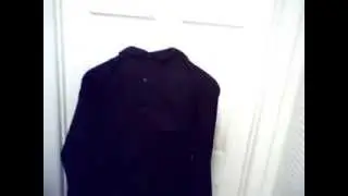 Roamans Big and Tall 5X Black Dress Shirt