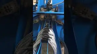 Automatic bucket handle making machine