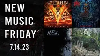 New Music Friday Rock and Metal New Album Releases Preview 7-14-23