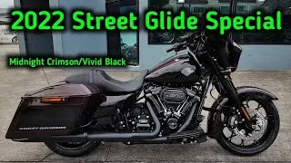 Street Glide Special 2022 2tone Walkaround Close up details 4K 60FPS