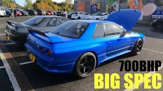 GTR MEET! CAFFEINE AND CLASSICS OCTOBER - OUTSTANDING TURNOUT