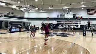 Millbrook vs Wake Forest set 2 2025