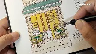 Watercolor Painting | Me Time | Mommy G.A.G | Indonesia