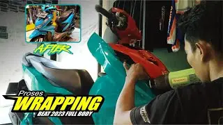 Wrapping motor honda beat 2023 tosca glossy